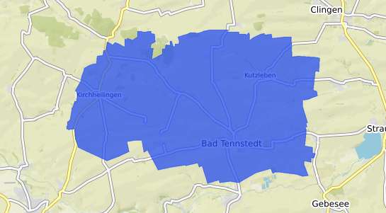 Bodenrichtwertkarte Bad Tennstedt